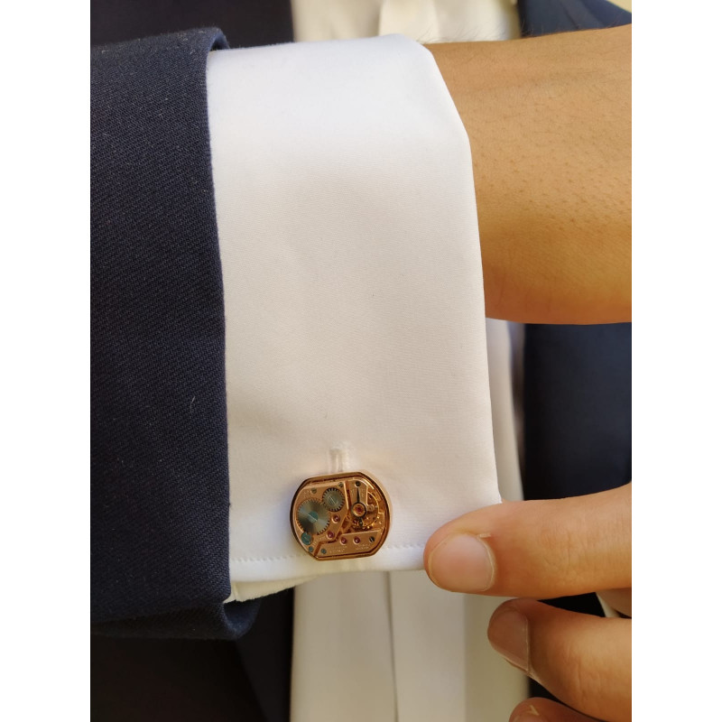 Boutons de manchette Mécanisme de montres Oméga