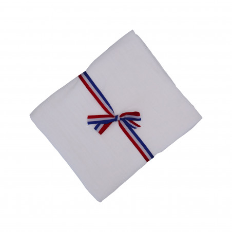 Chèche blanc immaculé