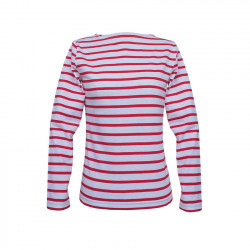 Marinière rouge et blanc (femme) - 100% Made in France - Le Chic Français