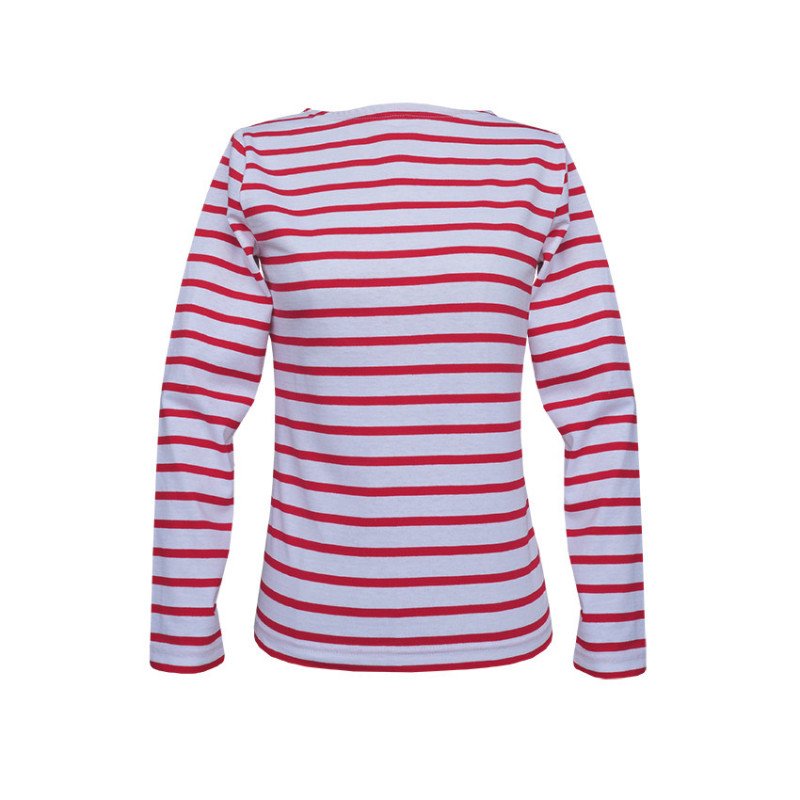 Marinière rouge et blanc (femme) - 100% Made in France - Le Chic Français