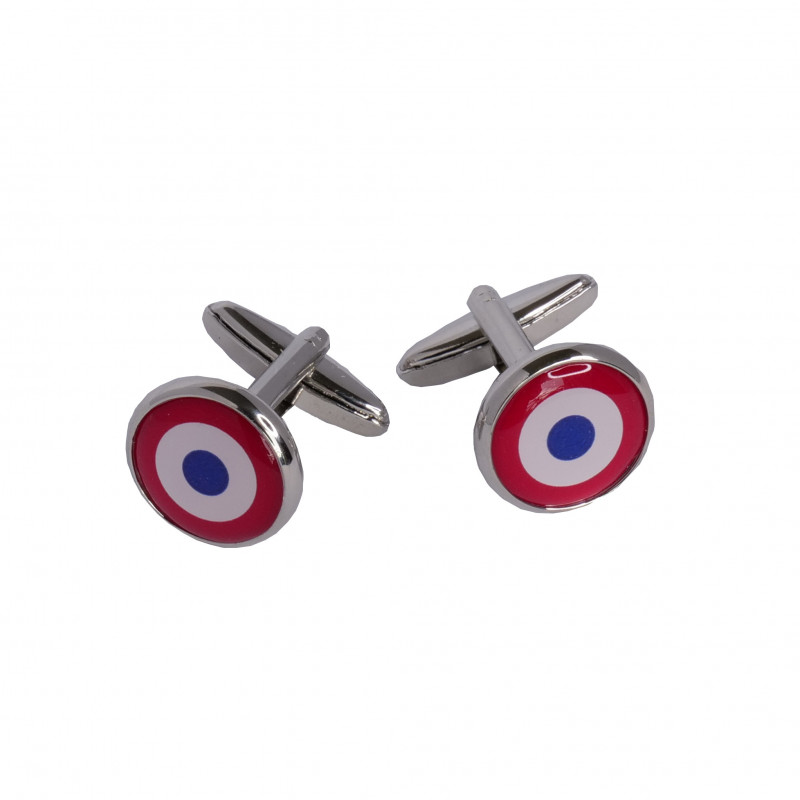 Boutons de manchettes Cocarde tricolore