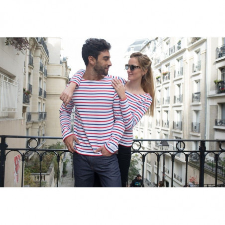 Marinière "Made in France" Tricolore  (Femme)