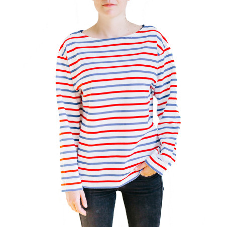 Marinière "Made in France" Tricolore  (Femme)