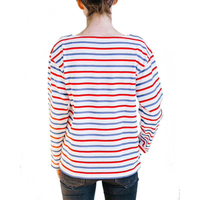 Marinière "Made in France" Tricolore  (Femme)