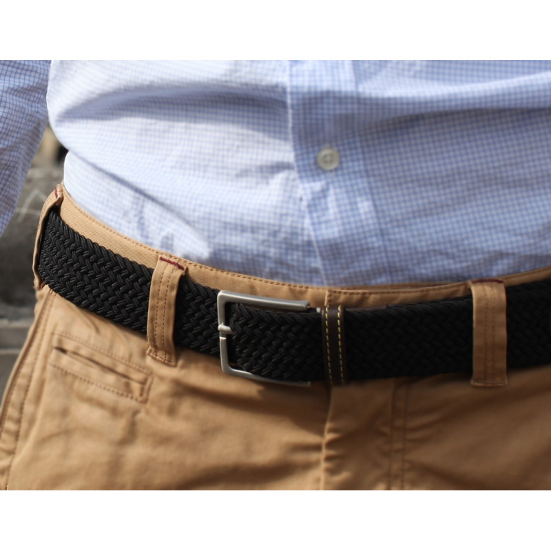 Ceinture "Made in France" Black Velvet
