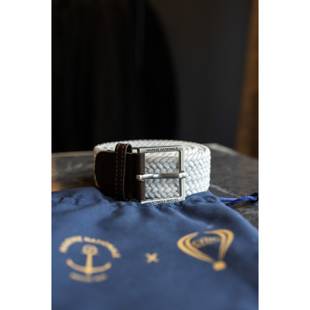 Ceinture "Made in France" unie MARINE NATIONALE