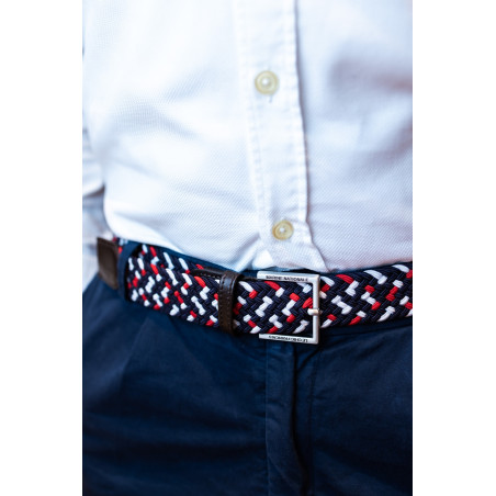 Ceinture "Made in France" multicolore MARINE NATIONALE
