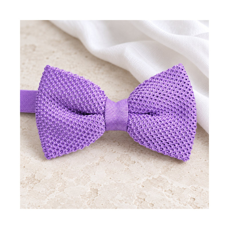 Noeud papillon violet mercurien