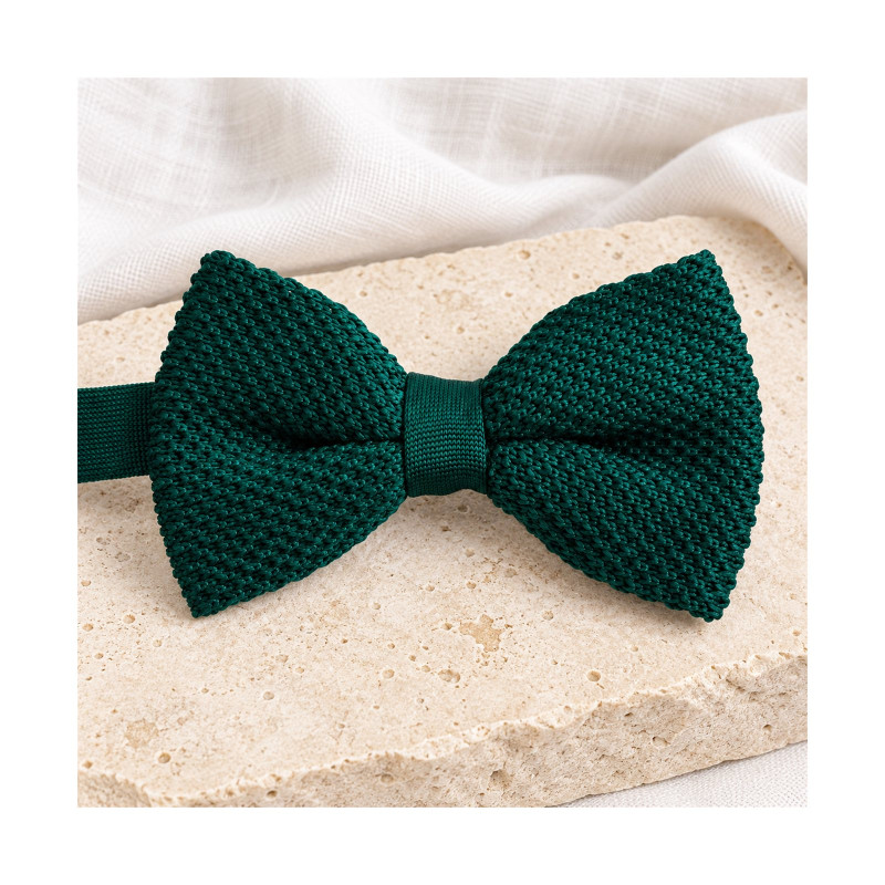 Nœud papillon vert scarabée