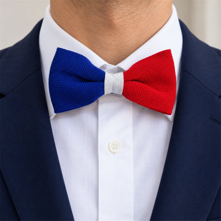Noeud papillon Tricolore