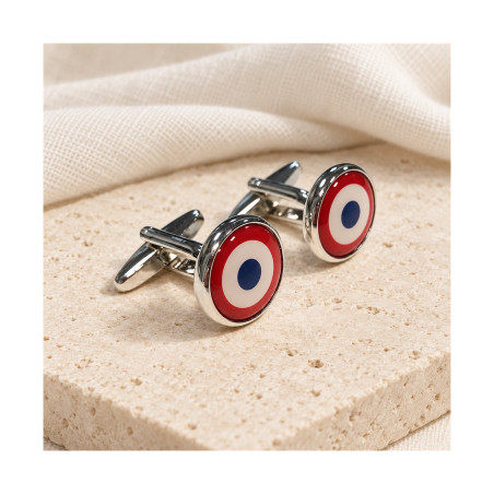 Boutons de manchettes Cocarde tricolore