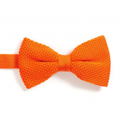 Noeud papillon orange coq