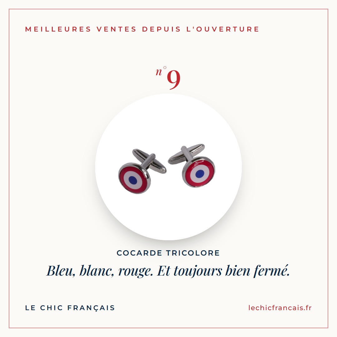 Bleu, blanc, rouge. Et toujours bien fermé.