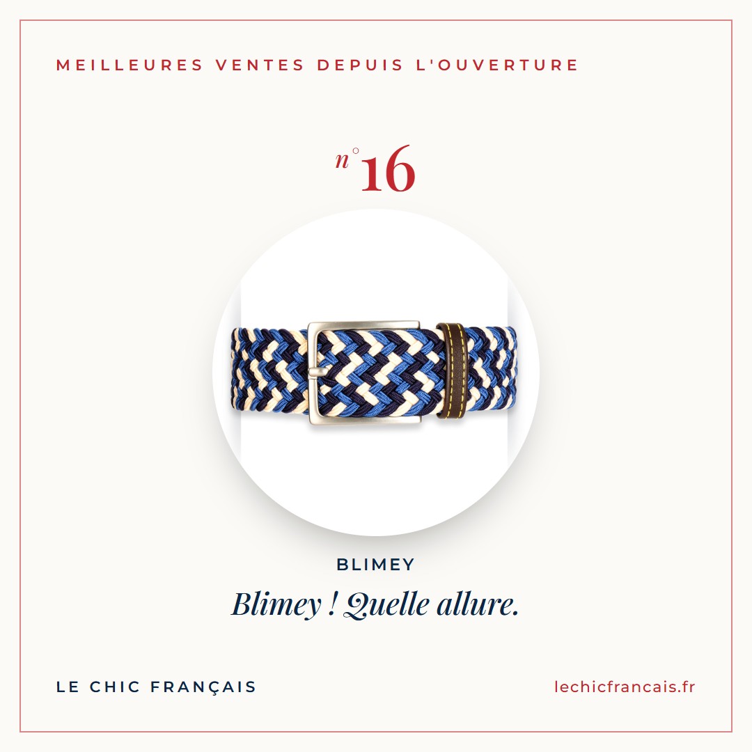 Blimey ! Quelle allure.