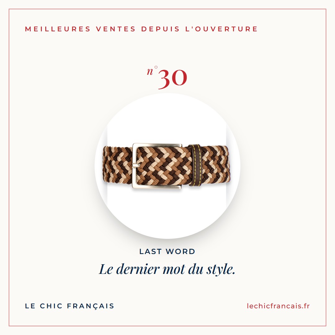 Le dernier mot du style.