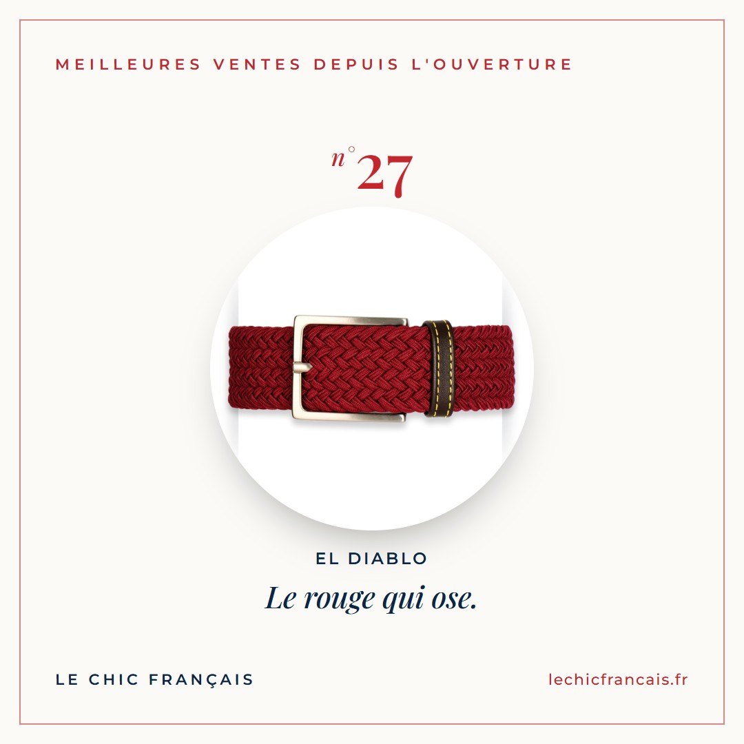 Le rouge qui ose.