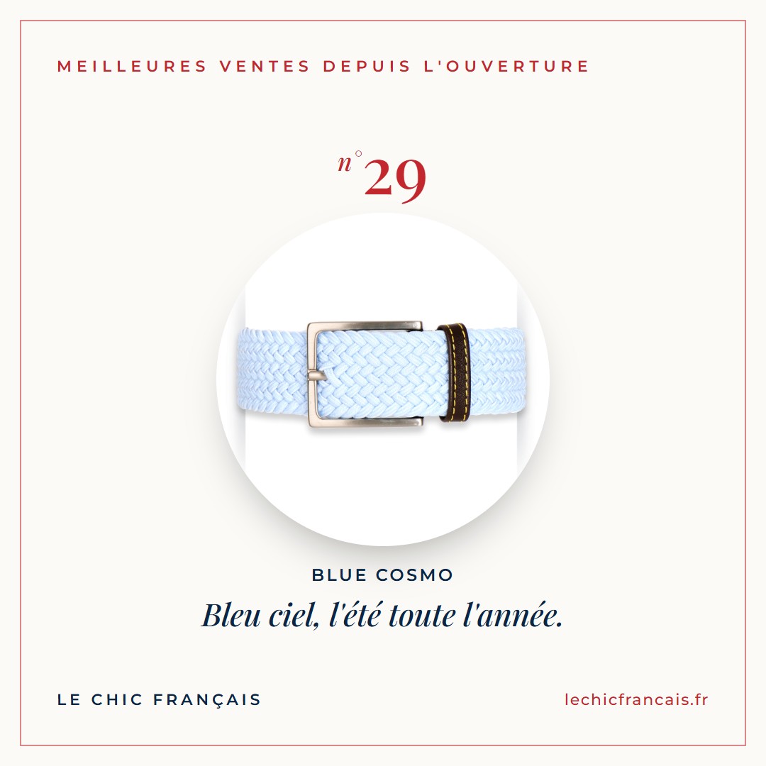 Bleu ciel, l'été toute l'année.