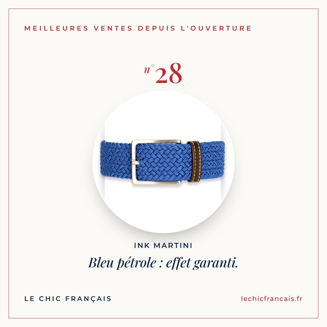 Bleu pétrole : effet garanti.