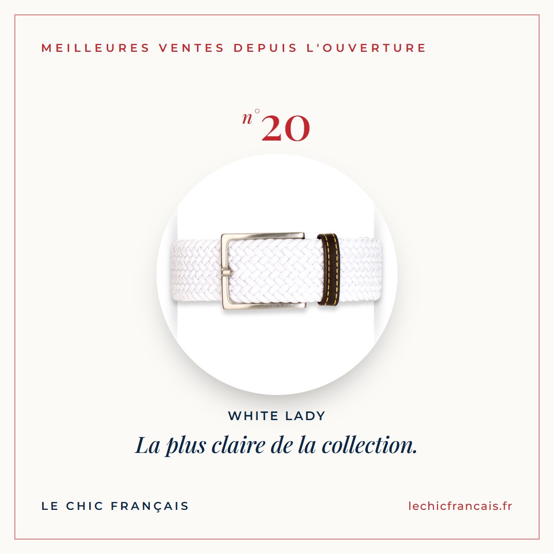 La plus claire de la collection.