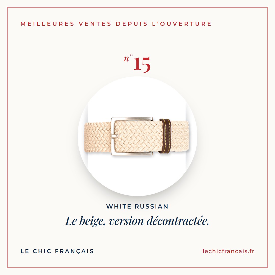 Le beige, version décontractée.