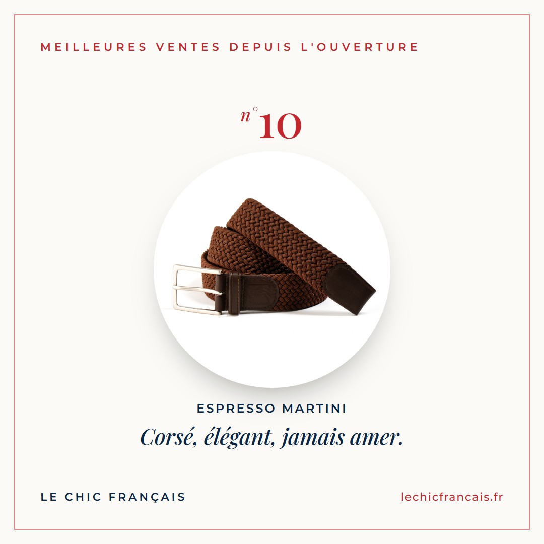 Corsé, élégant, jamais amer.