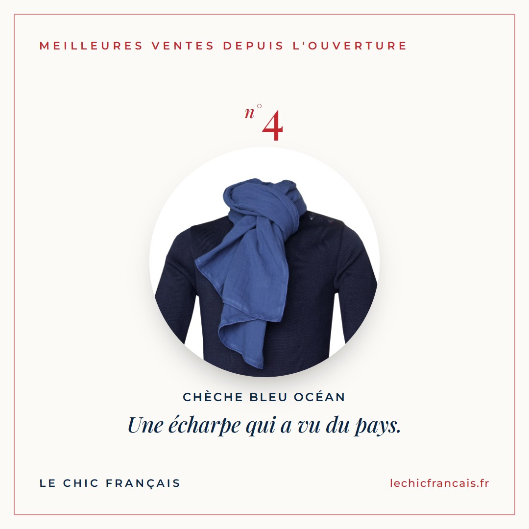 Une écharpe qui a vu du pays.