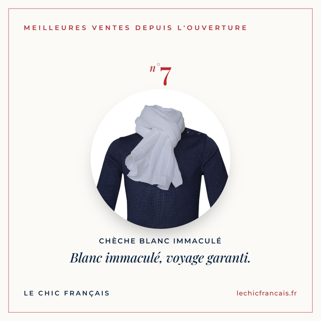 Blanc immaculé, voyage garanti.